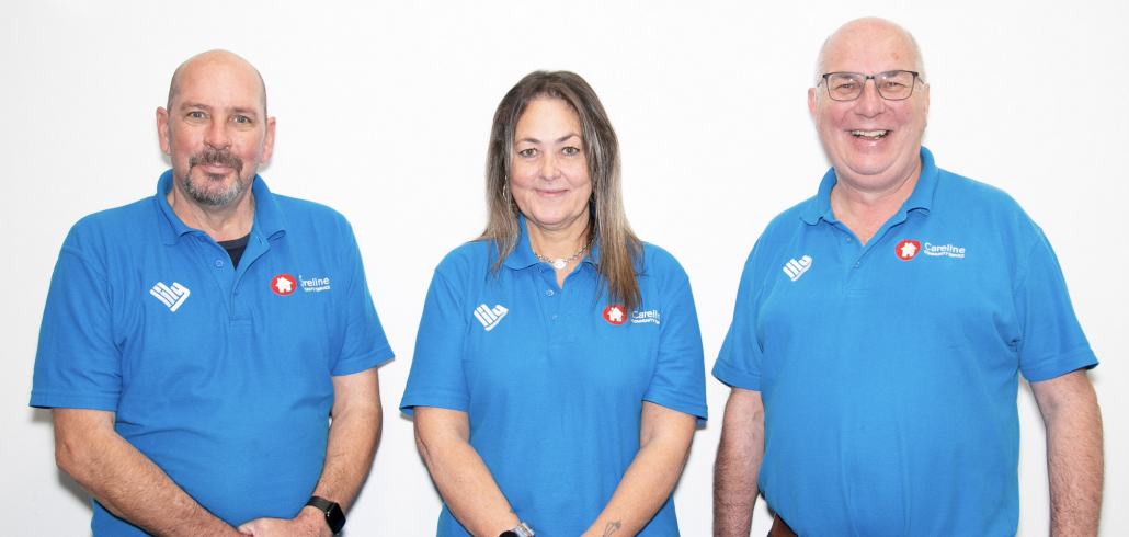 Careline installation team.